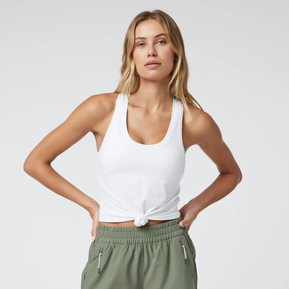 NEW Lux Performance Tank (Women's) - VW108 -  White size M - Picture 4 of 4